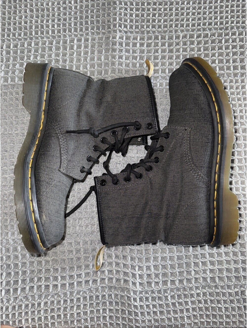Dr Martens 1460 8 Eye Washed Canvas (Size 8)